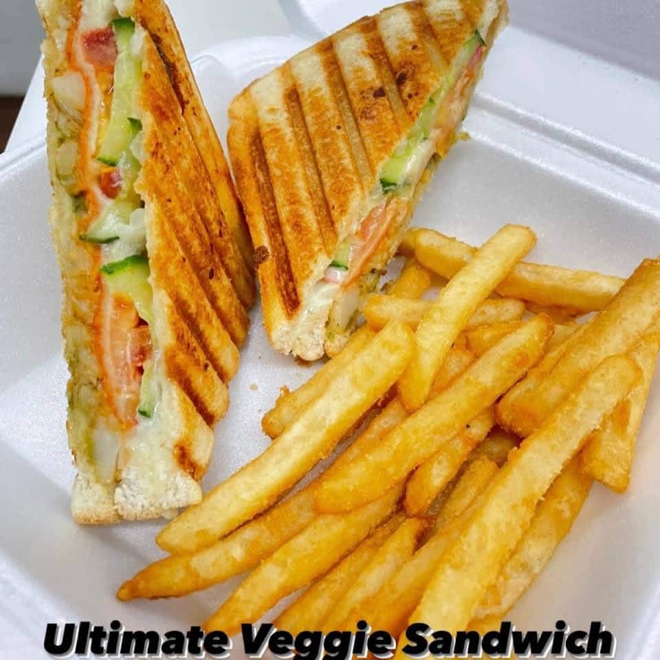 indian veggie sandwich
