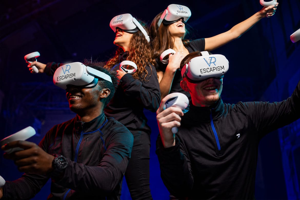 VR escapism Newmarket Plaza